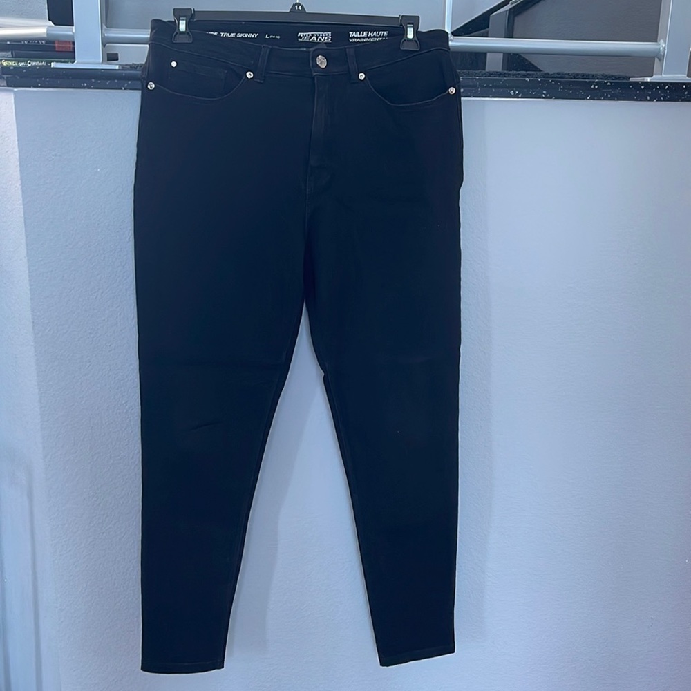 Peter Nygard high rise true skinny jeans size L (14/16)